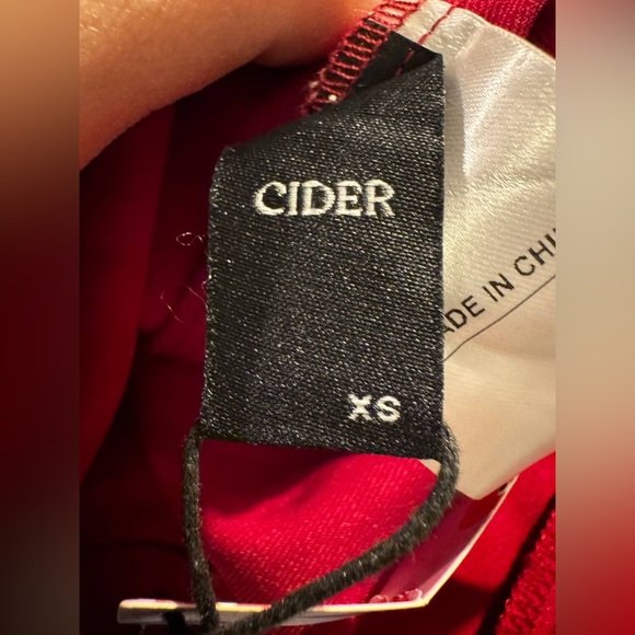 Cider BOAT NECK SOLID MINI DRESS XS AB5-10 - Picture 8 of 8